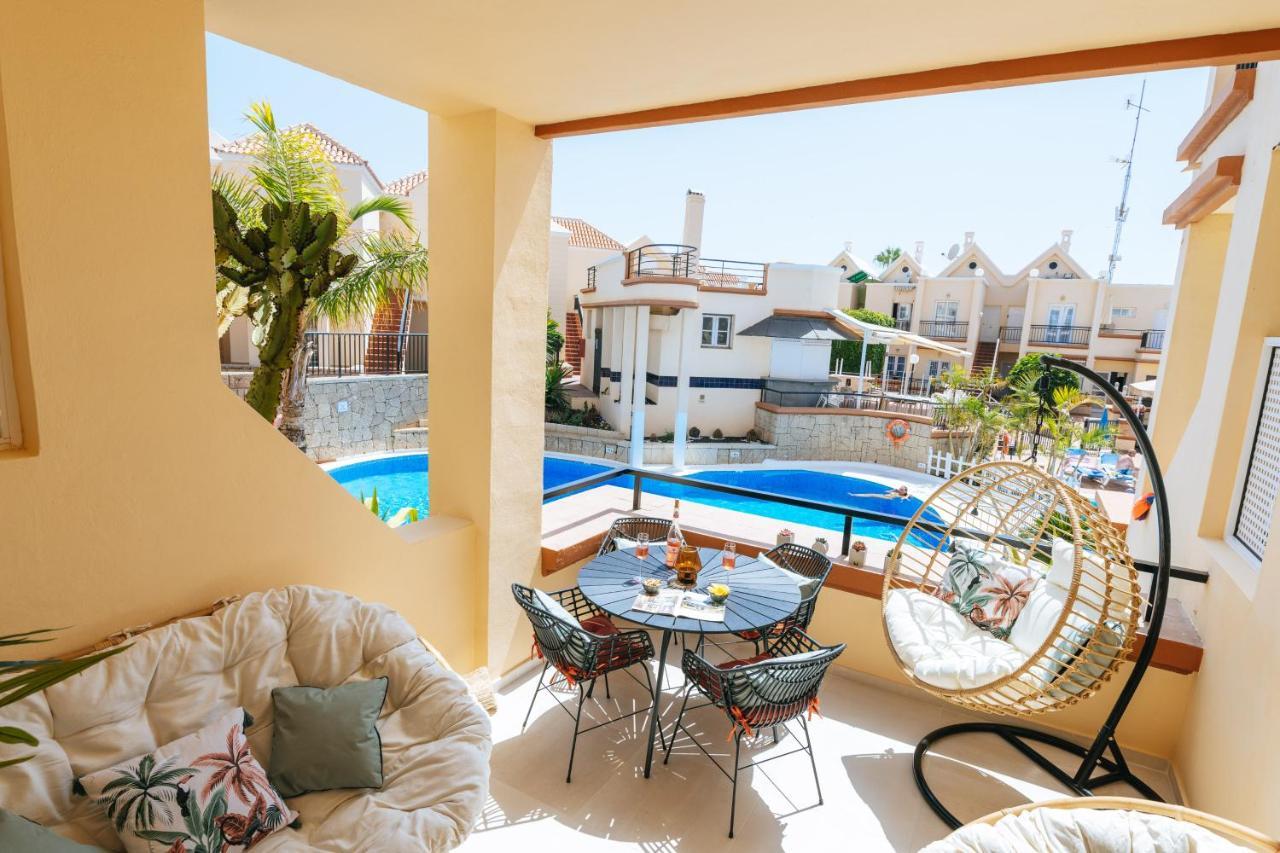 Amazing Renovated Pool View Apt, Aircon, 2 Min To Fanabe Beach Costa Adeje (Tenerife) Exterior foto